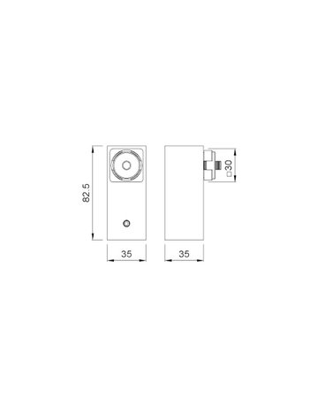 Bild KWS Stütze KS-30 8702, gerade, ER-Optik-1