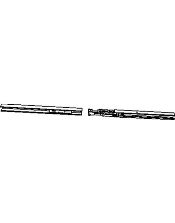 Bild Gleitschiene Boxer E-ISM silberfarbig eloxiert - GEZE-1