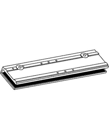 Bild Glastürschuh TS 4000/5000 silberfarben lackiert - GEZE-1