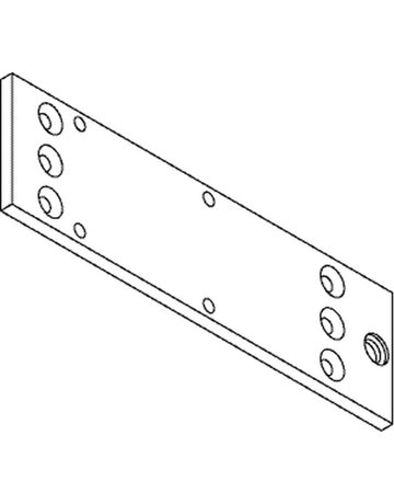 Bild Montageplatte TS 1500 RAL 9016 lackiert - GEZE-1