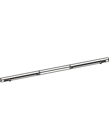 Bild Gleitschiene TS 5000 ISM silberfarbig eloxiert - GEZE-2
