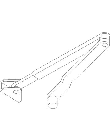 Bild Gestänge TS 1500 RAL 9016 - GEZE-1