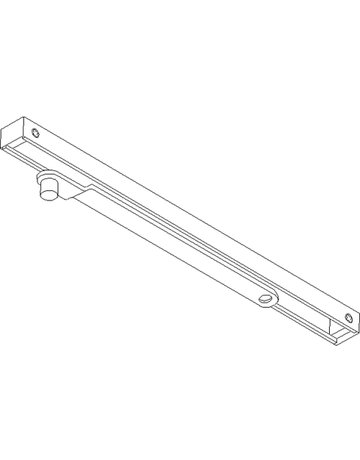 Bild Gleitschiene TS 1500 G RAL 9016 lackiert - GEZE-2