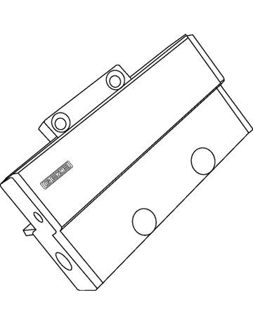 Bild OL-Verriegelung, OL 90N, Aluminium,RAL 9016 lackiert - GEZE-0