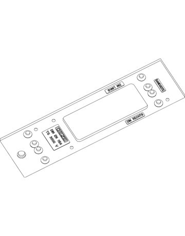 Bild Montageplatte TS 3000 RAL 9016 lackiert - GEZE-1