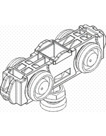 Bild Doppelrollenwagen mit Aufhängeschraube Rollan 80 NT,schwarz, Kugellager - GEZE-1