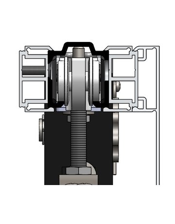 Bild Abdeckkappe, für Laufprofil SmartClose FG 80, ES - HELM-0