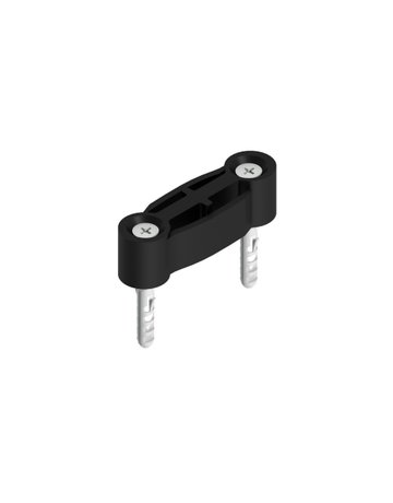 Bild OT-Führungsgleiter,B21,6mm,H19,5mm SmartGuide H 316 S,KF,schw. unbehandelt - HELM-0