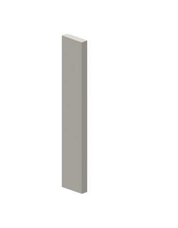 Bild Abdeckkappe,für Klemmschienenöffnung GT-L,Aluminium silberfarbig - HELM-0