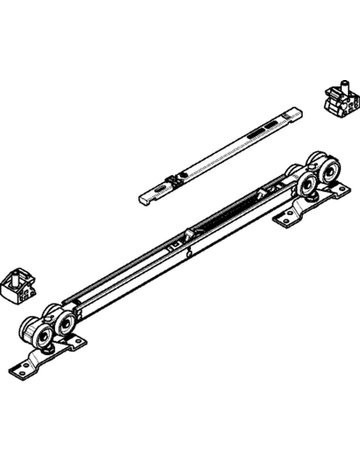 Bild ZT-Dämpfer, Perlan SoftStop, einseitig, 1-flg. - GEZE-2