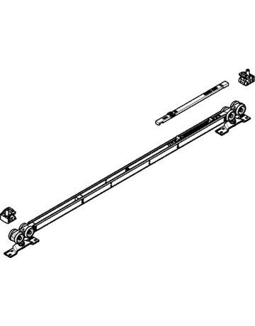 Bild ZT-Dämpfer, Perlan SoftStop, einseitig, 1-flg. - GEZE-1