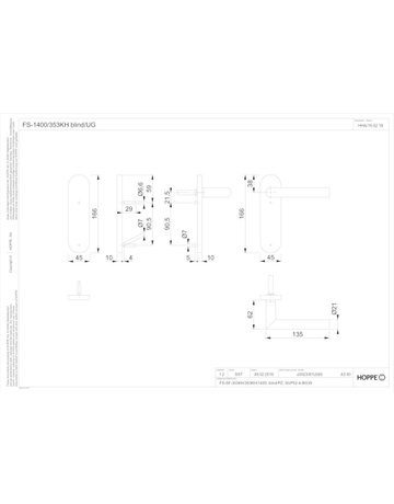 Bild SFLG Amsterdam FS-1400/353KH KS oval ,BL/UG/9,F9714M,TS 40-65 - HOPPE-1