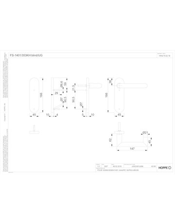 Bild SFLG Rotterdam FS-1401/353KH KS oval ,UG/9,F9714M,TS40-65 - HOPPE-1