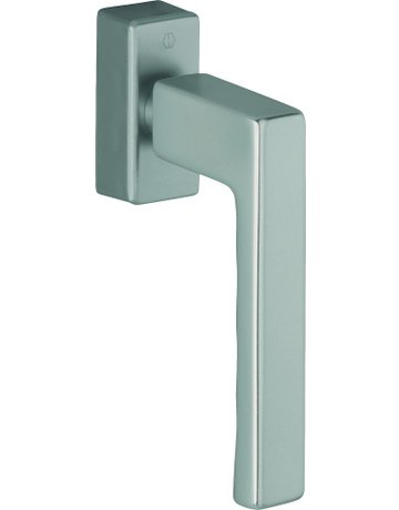 Bild Drehkipp-Fenstergriff, Toulon 0737/UD9024, mit eckiger Rosette, Vierkant 7x 20-30, stahlfarbig eloxiert - HOPPE-0