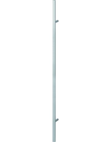 Bild HOPPE Stoßgriff E5091, Gewindeteil, BA 1.300mm, L 1.800mm, Durchmesser 40x23mm, verdeckt verschraubt, edelstahl matt-0