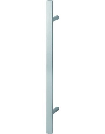 Bild HOPPE Stoßgriff E5091, Gewindeteil, BA 560mm, L 800mm, Durchmesser 40x23mm, verdeckt verschraubt, edelstahl matt-0