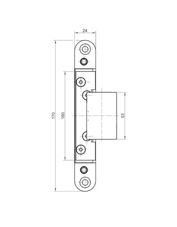 Bild Objekttür- Klemmschutz, für Türband, VARIANT® VN 0099, vernickelt - SIMONSWERK-2