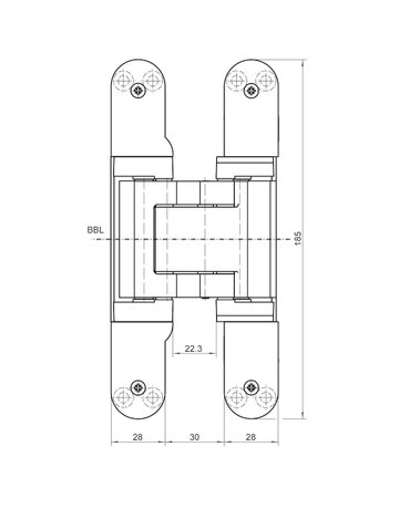 Bild Türband TECTUS TE 541 3D FVZ FR DL-R,F1 - SIMONSWERK-2