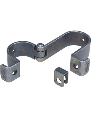 Bild Torverschluss, abschließbar, GateSec™, 131/140 Hasp, DIN Links-Rechts, zum Anschrauben, Stahl, blank - ABUS-1