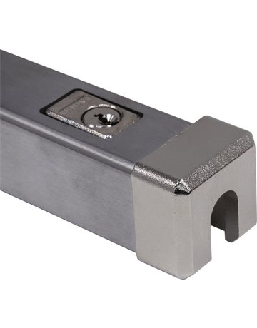 Bild Fenster- Panzerriegel, FPR217 100, mit Zylinder, AL0125, edelstahloptik - ABUS-1