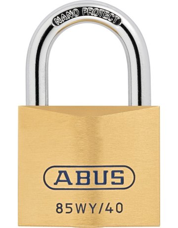 Bild AV - Vorhangschloss 85WY/40, Messing massiv - ABUS-0