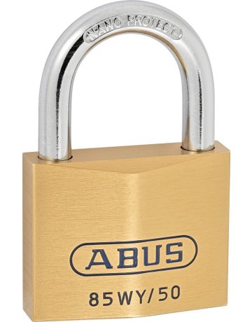 Bild AV - Vorhangschloss 85WY/50, Messing massiv - ABUS-2