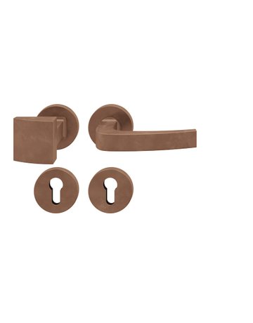 Bild Wechselgarnitur 72 1163 Rosette rund ,PZ,8,DL,h-bronze,TS39-48 - FSB-0