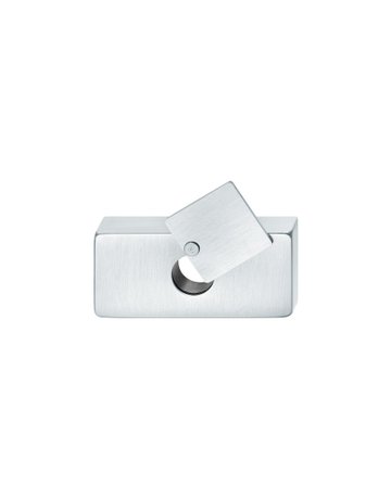 Bild Fenster- Verdeckrosette, eckig, RH 14, 17 1786, drehbare Abdeckung, edelstahl fein matt - FSB-0