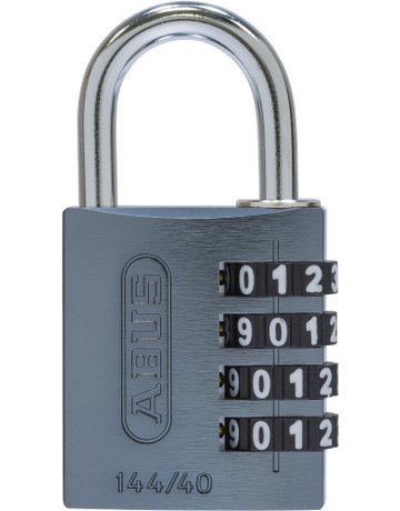 Bild AV - Zahlen-Vorhangschloss 144/40 B/DFNLI, Aluminium, titanium - ABUS-0