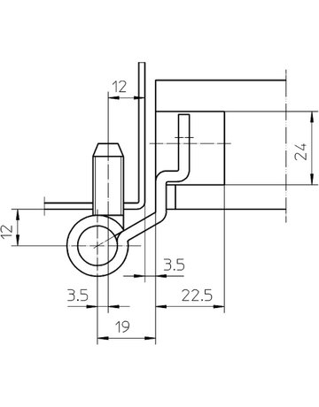 Bild Objektband VARIANT VN3747/100 M10x1 Comp Ø20/80kg, edelstahl matt - SIMONSWERK-3
