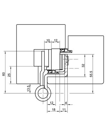 Bild Objektband VARIANT VX 7859/160-4FD 18/12 Ø22,5/120kg,edelstahl matt - SIMONSWERK-4