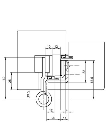 Bild Objektband VARIANT VX 7859/160-4FD 18/12 Ø22,5/120kg,edelstahl matt - SIMONSWERK-6