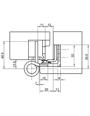 Bild Objektband VARIANT VX 7939/160-4FD 18/12 Ø22,5/300kg,edelstahl matt - SIMONSWERK-6
