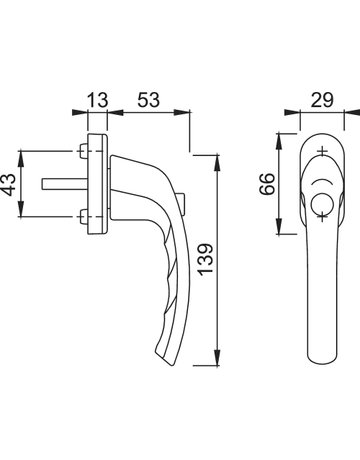 Bild Fensterg. 0710SV 9016 16 NAW 7/040 V 9999 - HOPPE-1