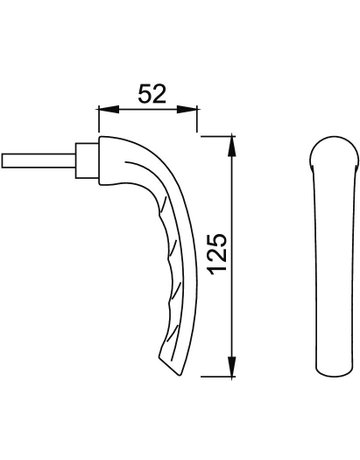 Bild Fensterg. SG0710RH F9016 UNGEK - HOPPE-1