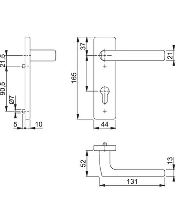 Bild DRG Dallas E1643/202KH KS eck,PZ72/8,F69,TS 40-45 - HOPPE-1