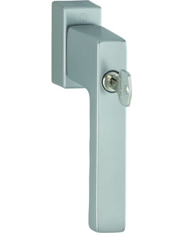 Bild Drehkipp-Fenstergriff, abschließbar, Toulon 0737S/US947-1 100NM, DIN Links-Rechts, 7/32-42mm, stahlfarbig - HOPPE-0
