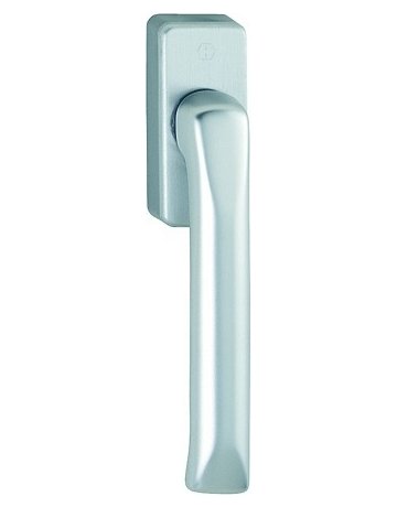 Bild Drehkipp-Fenstergriff, London 013KH/U34, mit eckiger Rosette, Vierkant 7x 32, naturfarbig eloxiert - HOPPE-0