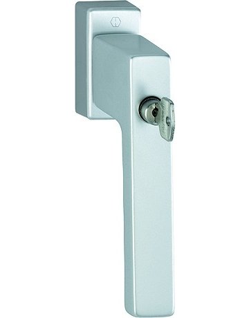 Bild Drehkipp-Fenstergriff, abschließbar, Toulon 0737SVS/U947, DIN Links-Rechts, 7/43mm, naturfarbig - HOPPE-0
