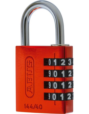 Bild AV - Zahlen-Vorhangschloss 144/40 B/DFNLI, Aluminium, orange - ABUS-1