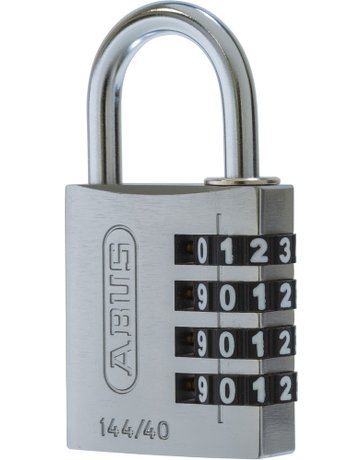 Bild AV - Zahlen-Vorhangschloss 144/40 B/DFNLI, Aluminium, silber - ABUS-1