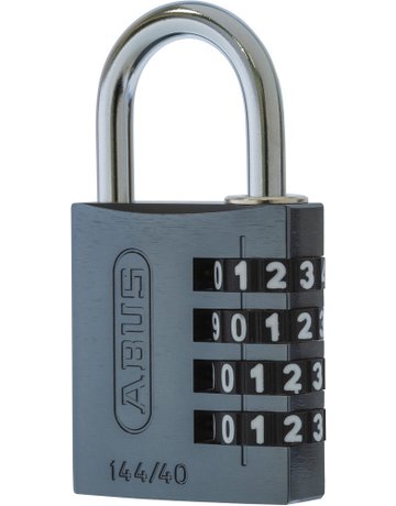 Bild AV - Zahlen-Vorhangschloss 144/40 B/DFNLI, Aluminium, titanium - ABUS-1