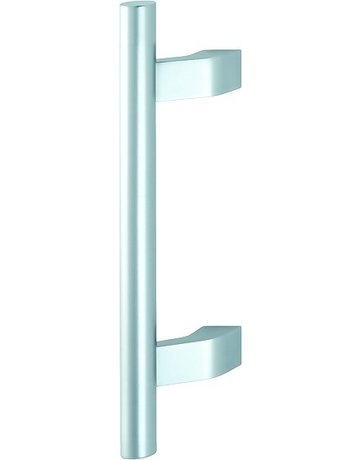 Bild HOPPE Stoßgriff 5004, BA 210mm, Breite 68mm, L 330mm, Durchmesser 25mm, verdeckt verschraubt, naturfarben eloxiert-0