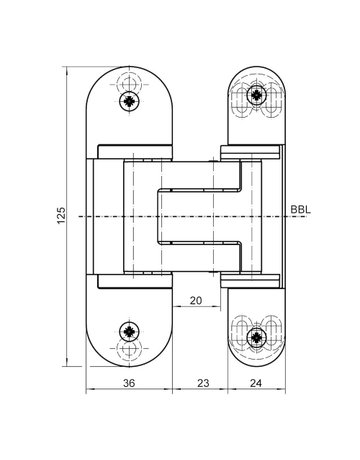 Bild Türband TECTUS TE 311 3D FVZ 44 DL-R,F1 - SIMONSWERK-2