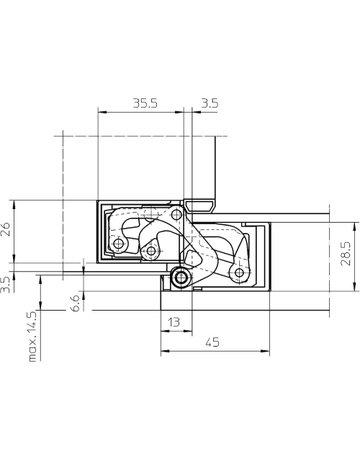 Bild Türband TECTUS TE 380 3D DL-R,F2 - SIMONSWERK-3