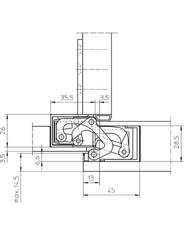 Bild Türband TECTUS TE 380 3D DL-R,F2 - SIMONSWERK-4