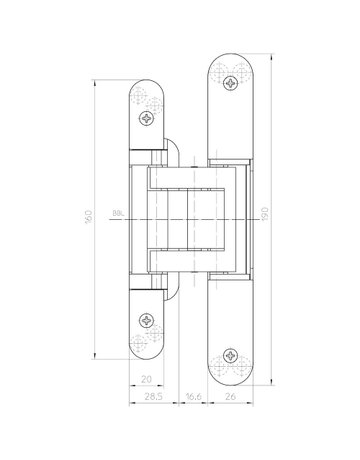 Bild Türband TECTUS TE 380 3D DL-R,F2 - SIMONSWERK-2
