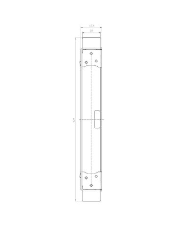 Bild Aufnahmeelement TECTUS TE 645 3D SZ verzinkt - SIMONSWERK-2