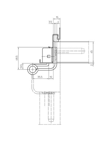 Bild Objektband VARIANT VX 7749/160-4/45 Care Ø22,5/100kg,edelstahl matt - SIMONSWERK-3
