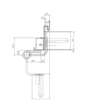 Bild Objektband VARIANT VX 7749/160-4/50 Care Ø22,5/100kg,edelstahl matt - SIMONSWERK-3